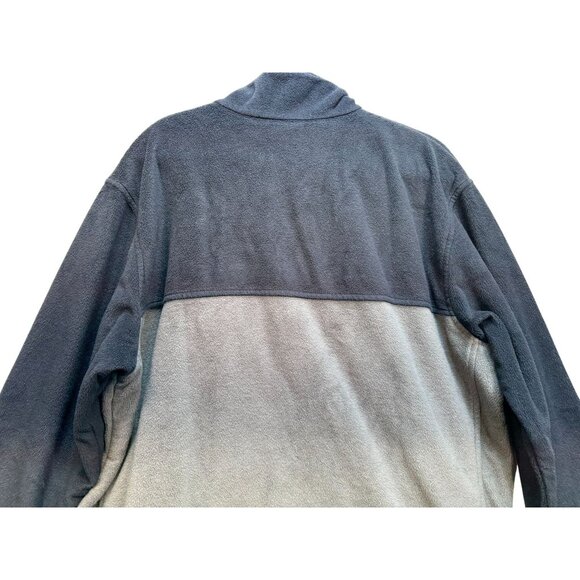 Columbia Mens Full-Zip Fleece Jacket XL Black & Gray - Picture 11 of 11